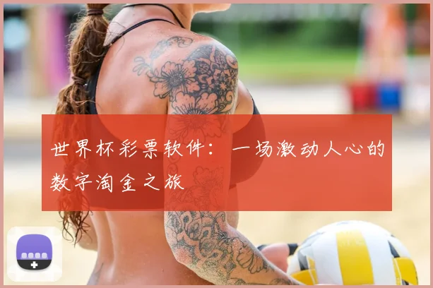 世界杯彩票软件：一场激动人心的数字淘金之旅